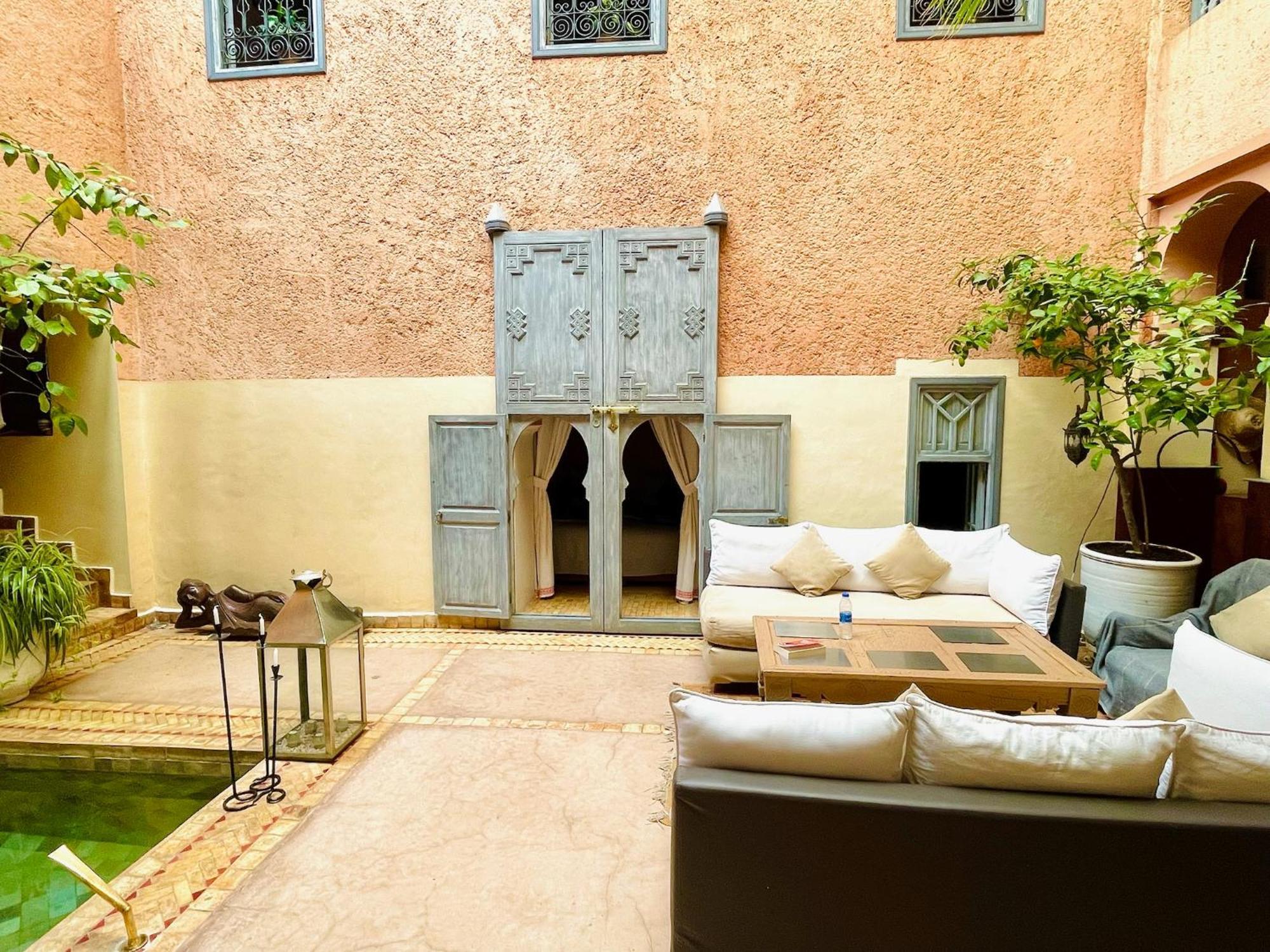 Exclusive And Stylish 4-Bedroom Riad With Plunge Pool Marrakesh Luaran gambar