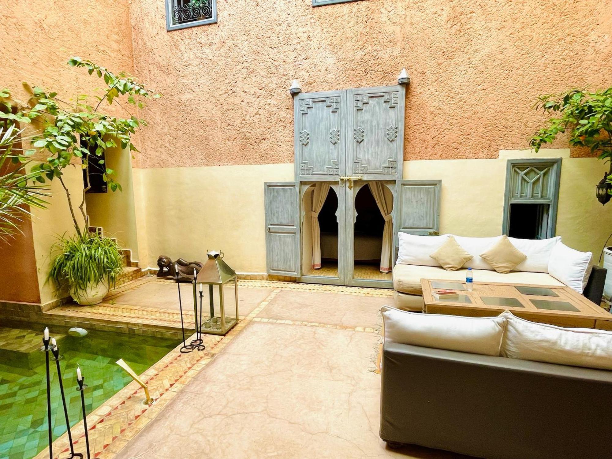 Exclusive And Stylish 4-Bedroom Riad With Plunge Pool Marrakesh Luaran gambar